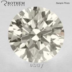 Real Natural Earth 1.08 CT K I2 Loose Round Cut Diamond 6.4 mm 54679299