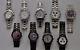 Renato Chronograph Collection. Lot Of 9 Watches Total