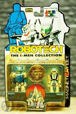 Robotech Rick Hunter, Max Sterling I-Men & DVD 21 disc set