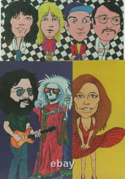 Rockards -WHOLESALE LOT! -Beatles-Hendrix-Led Zep-Dead-Floyd-1st Time Offered