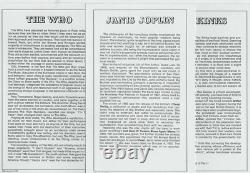 Rockards -WHOLESALE LOT! -Beatles-Hendrix-Led Zep-Dead-Floyd-1st Time Offered