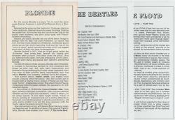 Rockards -WHOLESALE LOT! -Beatles-Hendrix-Led Zep-Dead-Floyd-1st Time Offered