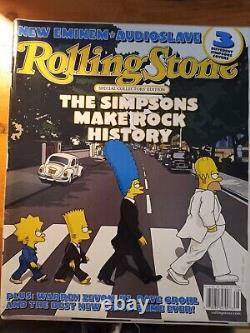 Rolling Stone Magazine Issue 910 Nov 28 2002 The Simpsons (3 DIFFERENT COVERS)