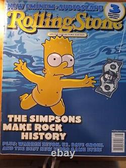 Rolling Stone Magazine Issue 910 Nov 28 2002 The Simpsons (3 DIFFERENT COVERS)