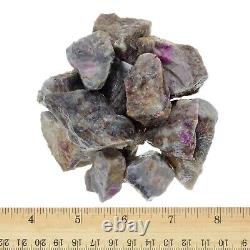 Ruby in Crystal Rough Rocks for Tumbling Wholesale Stone Crystal (India)