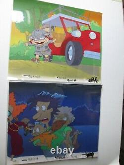 Rugrats Nickelodeon production animation Cel group of 10 cels only $45 each