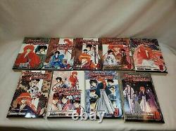 Rurouni Kenshin English Manga Near Complete Set, Volumes 1-28 (No 2,15, 20) VG