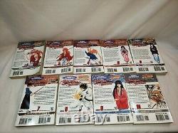 Rurouni Kenshin English Manga Near Complete Set, Volumes 1-28 (No 2,15, 20) VG