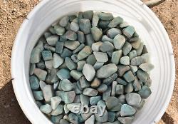 SALE! Tumbled AMAZONITE 1-2 25-35/Lb Green Microcline Gemstone Wholesale