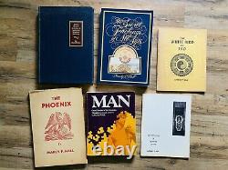 SIGNED Collection of 111 Manly P Palmer Hall Esoteric Qabbalistic Occult Alchemy