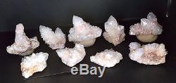 SPECIAL 225+g Angel Opal Aura Spirit Cactus Quartz 1 lot 9 clusters