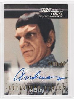 Star Trek Tng Season Seven Complete Autograph Set A1-a19 Stewart Spiner Burton