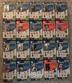 STAR WARS THE ORIGINAL TRILOGY COLLECTION Lot of 20 Action Figures Mint on Card