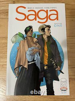 Saga #1-#12 Set First Print Image Comics Brian Vaughan Fiona Staples Beautiful