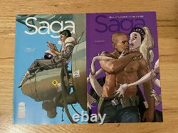 Saga #1-#12 Set First Print Image Comics Brian Vaughan Fiona Staples Beautiful