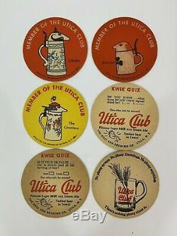 Schultz Dooley Bubbles Beer Steins WEBCO Spokesmugs Utica Club West End Brewing