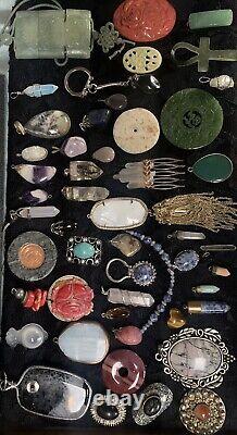 SemiPreciousStone Collection Jewelry Making Vintage Jewelry LoosePolished Stones