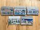 Set Of 50 Wholesale License Plates From 5 Different States 10 Of Each State