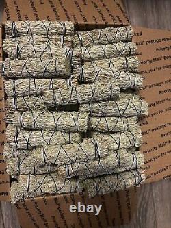 Shasta Sage Smudge Sticks Wands 4 Wholesale Bulk, 100 Pack for Cleansing