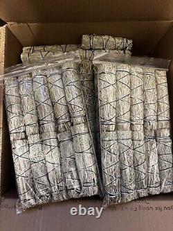 Shasta Sage Smudge Sticks Wands 4 Wholesale Bulk, 100 Pack for Cleansing
