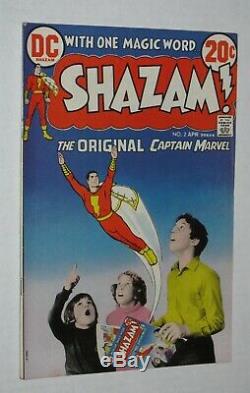 Shazam! Original Marvel Comics Issues 1 Thru 5 1973 NM Lot of 5