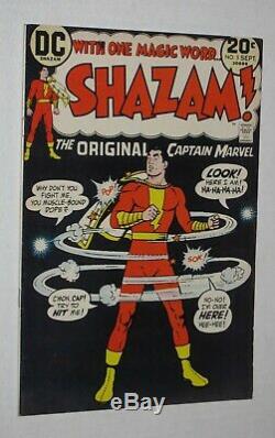 Shazam! Original Marvel Comics Issues 1 Thru 5 1973 NM Lot of 5