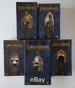 Sideshow Weta LOTR Helm LOT, 45 Pieces Total. Lord of the Rings
