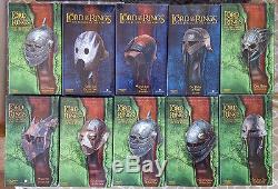 Sideshow Weta LOTR Helm LOT, 45 Pieces Total. Lord of the Rings