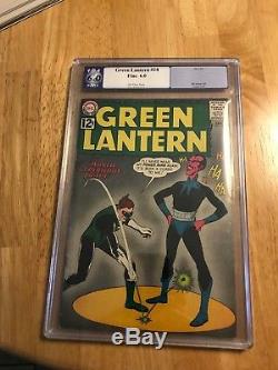 Silver Age Green Lantern lot, #7 CGC 4.5 universal & #18 PGX 6.0, 1st Sinestro