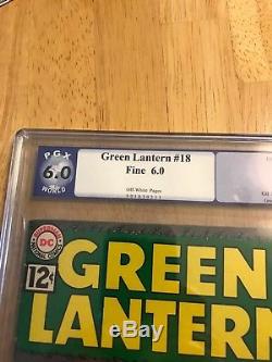 Silver Age Green Lantern lot, #7 CGC 4.5 universal & #18 PGX 6.0, 1st Sinestro