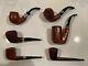 Six (6) Mastro De Paja Handmade Pipes As A Lot As Is Condition