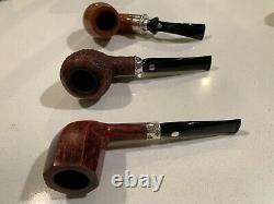 Six (6) Mastro de Paja Handmade Pipes as a Lot AS IS Condition