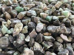 Small Emerald Rough Natural Stones, 0.5-1.25 Raw Emerald, Wholesale Bulk Lot