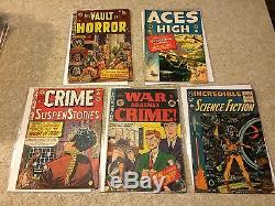 Small collection of great EC books. VOH 29, ICF 33, Crime SuspenStories 6 +more