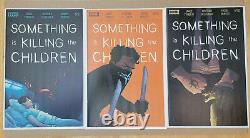 Something Is Killing The Children #1 + 7 20 15 Comic Lot 1st Print + Variant
