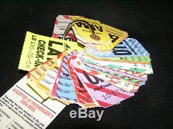 Southwest Airlines Vintage 2005 Collectible Bag Tags, Thirty Four Cities & IAH