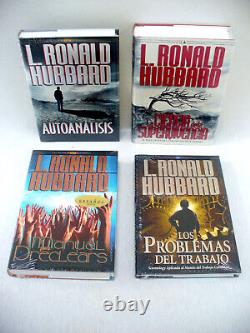 Spanish Language Scientology Book Set Collection + DVD Espanol NEW + SEALED