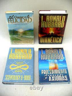 Spanish Language Scientology Book Set Collection + DVD Espanol NEW + SEALED