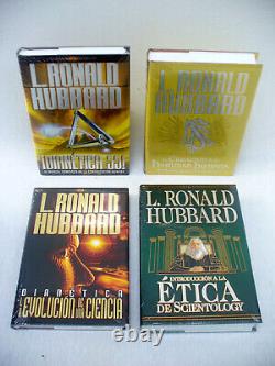 Spanish Language Scientology Book Set Collection + DVD Espanol NEW + SEALED