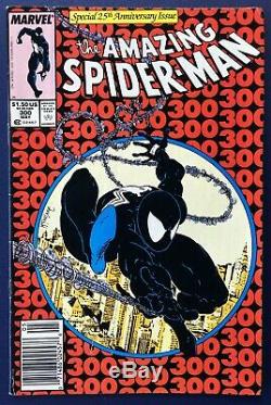 Spider-man #300 Newsstand 1st Venom Lot x7 301 302 303 304 305 CGC 9.8 306