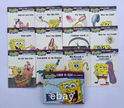 Spongebob Phonics Childrens Books Learning to Read Early Readers Lot 12