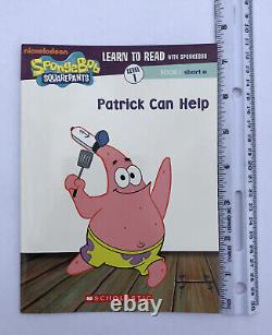 Spongebob Phonics Childrens Books Learning to Read Early Readers Lot 12