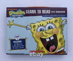 Spongebob Phonics Childrens Books Learning to Read Early Readers Lot 12