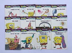 Spongebob Phonics Childrens Books Learning to Read Early Readers Lot 12