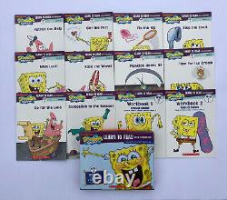 Spongebob Phonics Childrens Books Learning to Read Early Readers Lot 12