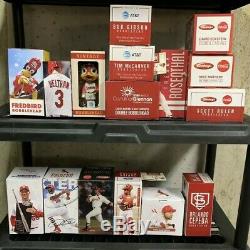 St Louis Cardinals COMPLETE SET (82) Regular Season SGA BOBBLEHEADS with Boxes STL