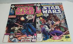 Star Wars # 1-9 Marvel Comics 1977 lot set run Whitman diamond 35 cent covers