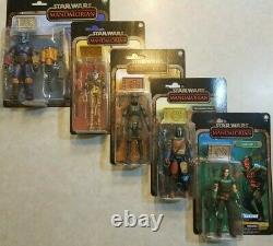 Star Wars Black Series 6 The Mandalorian Credit Collection Lot