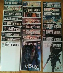 Star Wars Darth Vader #1-25 + Annual + blank Full Run set 1st Doctor Aphra #3 NM