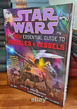 Star Wars Essential Guide Lot Warfare Atlas Characters Droids Vehicles 12 Books
